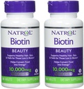 Natrol Biotin 정제 10000 mcg, 100개 조사 (2의 포장)