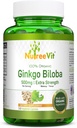 NutreeVit Ginkgo Biloba 초본 보충교재 캡슐 (240 조사)