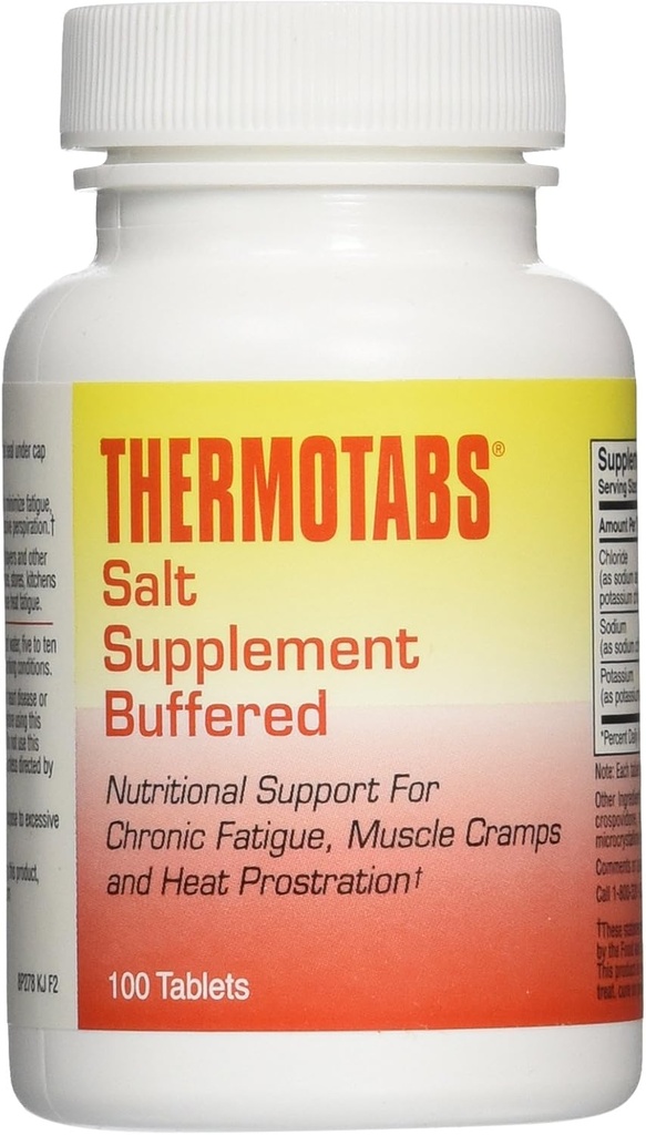 THERMOTABS 소금 보충 완충 정제, 100 개 (포장 3)