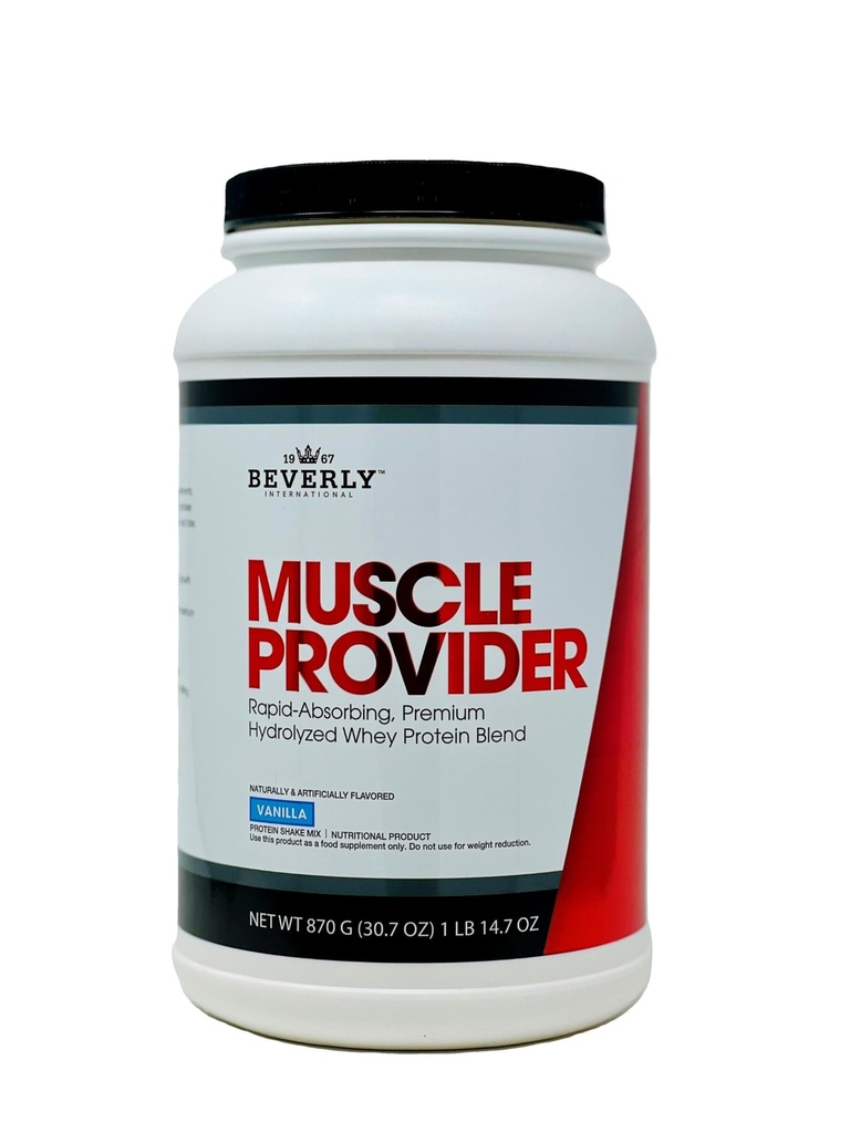 베벌리 국제 근육 공급자, 28 서빙, 바닐라. Super-Fast-Absorbing Whey Protein Powder for Recovery, 린 근육. 당신의 근육을 채우고, 당신의 Stomach가 아닙니다. 아이스크림처럼 맛