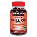 Kirkland 서명 크릴 기름 500 mg., 160 Softgels