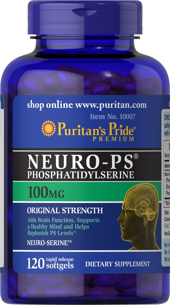 Puritan의 Pride Neuro-PS 100 mg Softgels, 120 조사