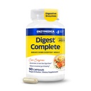 Enzymedica Digest, Full-Range, Everyday Digestive Enzymes, Fast-Acting Gas & Bloating Relief, 90 카운트 제공