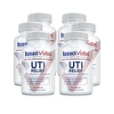 연구 검증 된 UTI 구호 - Urinary Tract 지원 보충 - 100 % 자연, Lingonberry, Cranberry 및 D-Mannose와 Vegan - 6 병 (6 개월 공급)