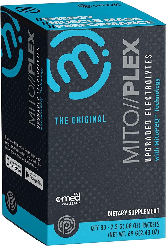 Pruvit MITO///PLEX®는 MitoP2Q 기술로 Electrolytes를 업그레이드했습니다. MITO//PLEX®는 Bones Growth, Energy Boost 및 Immune System을 위한 Pure Therapeutic Ketones와 보완합니다.