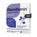Remifemin 좋은 밤 - Menopause 증상 완화 및 휴식 수면 지원 - 임상적으로 입증 된 성분 - Menopause 보충제 - Black Cohosh - 에스트로겐 무료 - 독일 - 60 정제