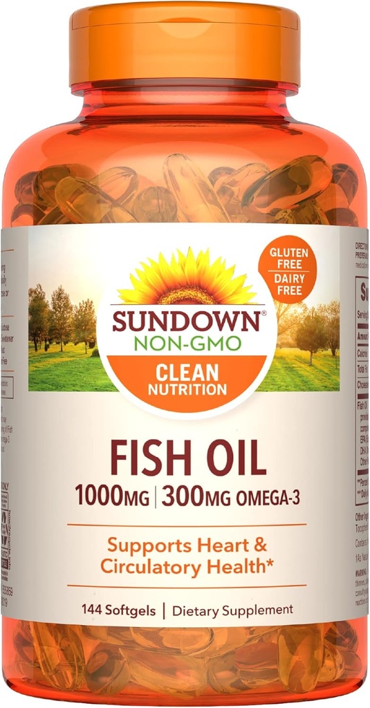 Sundown 물고기 기름, 144 조사