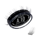 Lashify Amplify 10mm Gossamer DIY 속눈썹 연장 보충물, 검정, 자연적 인 보기를 위한 쉬운 가짜 속눈썹
