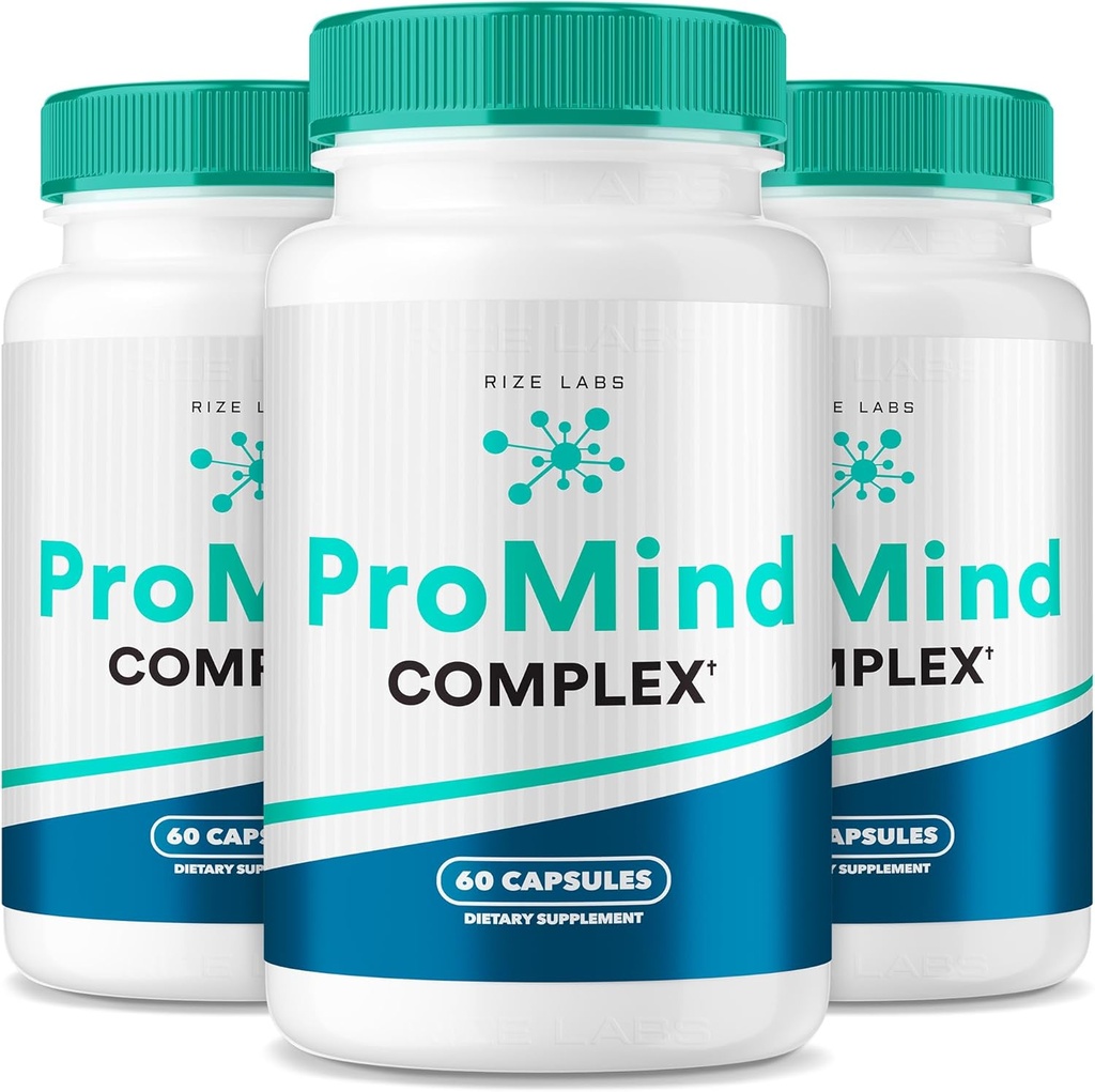 실험실을 rize ProMind Complex Supplement, 유기 기억 지원 공식을 강화하는 뇌를 밀어주는 메모리 - 팩 3 (180 캡슐)