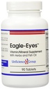 Eagle-Eyes, 500 mg Omega 3 Fish Oil, Lutein, Zeaxanthin, Bilberry 과일 추출물, 비타민 A, C, E, 아연, NAC, 타우린, 90 정제를 가진 최선 시각 건강