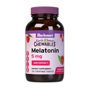 Bluebonnet 영양 EarthSweet Melatonin 5 mg 빠른 절연 야간 휴식 및 휴식 수면 지원 - 수면 보조 - 글루텐 무료, Vegan - 라즈베리 맛 - 120 Chewable 정제