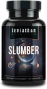 Leviathan Slumber | 수면 보조 GABA는 Melatonin, Magnesium, L-Theanine, 5-HTP, 아연, Magnolia, 성인 남성과 여성을위한 수면 슬리밍을위한 Valerian 뿌리를 보충합니다.