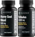 Nugenix Essentials Tribulus Terrestris 및 Horny Goat Weed 보충 교재