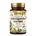 Nature Ashwagandha 2100mg Extra Strength Stress Relief & Mood Support with Black Pepper Extract for Max Absorption - Non-GMO, Vegan, 글루텐 프리 - 60 캡슐