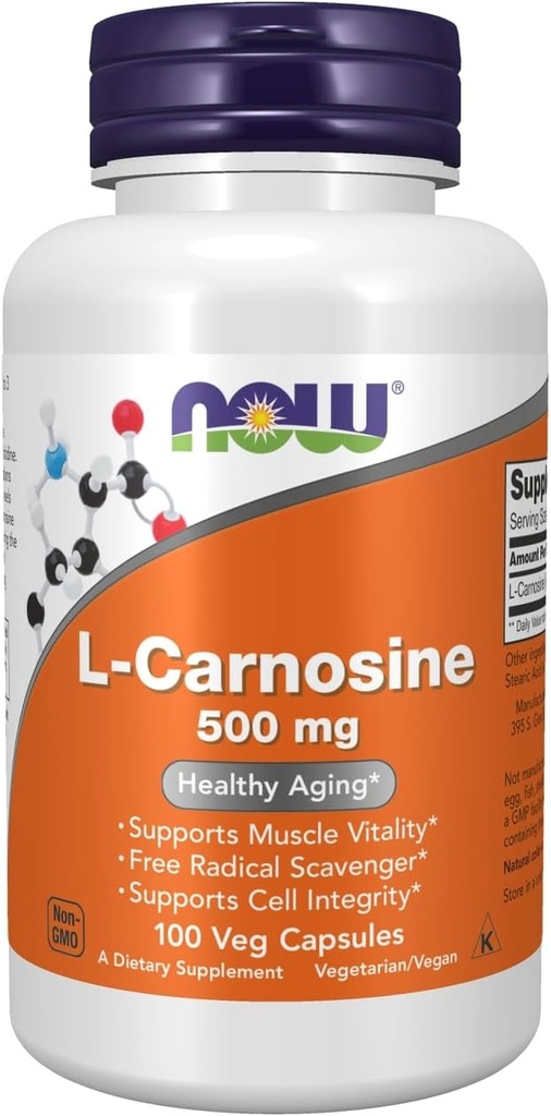 L-Carnosine 500mg 100 VegiCaps (2의 포장)