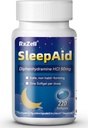 수면 보조, Diphenhydramine 50mg, Easy-to-Swallow Softgels, Deeper Restful Sleeping, Non Habit-Forming (220 개) 지원