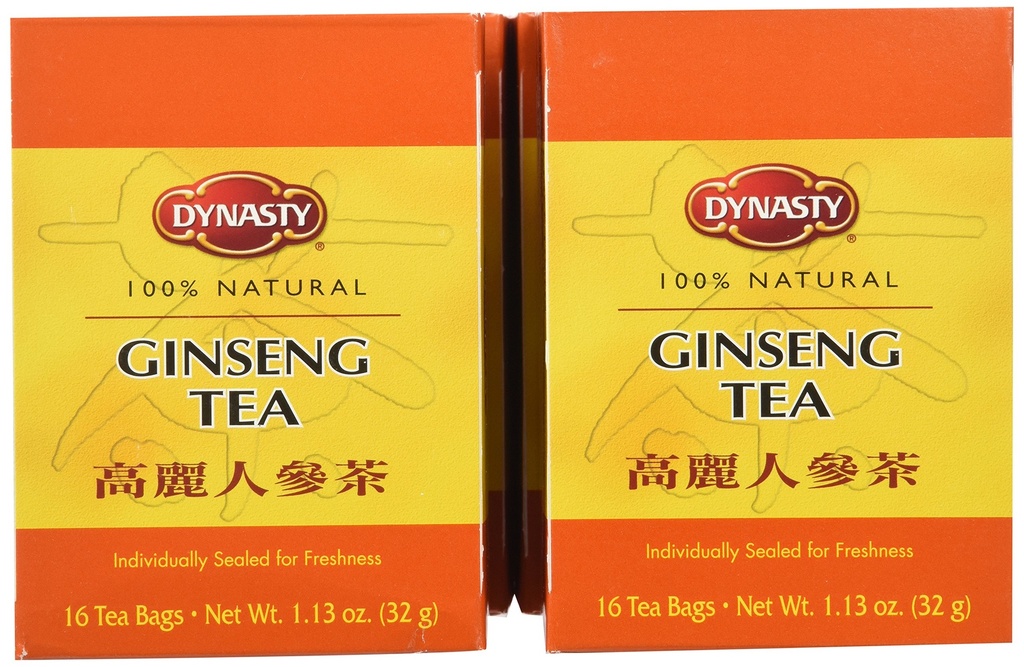 다이너스티 차, 인삼, 1.13-Ounce (포장 6)