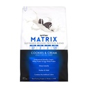 Syntrax Nutrition Matrix - Sustained-Release Protein Blend, 쿠키 및 크림 5 파운드. 실제 쿠키 조각