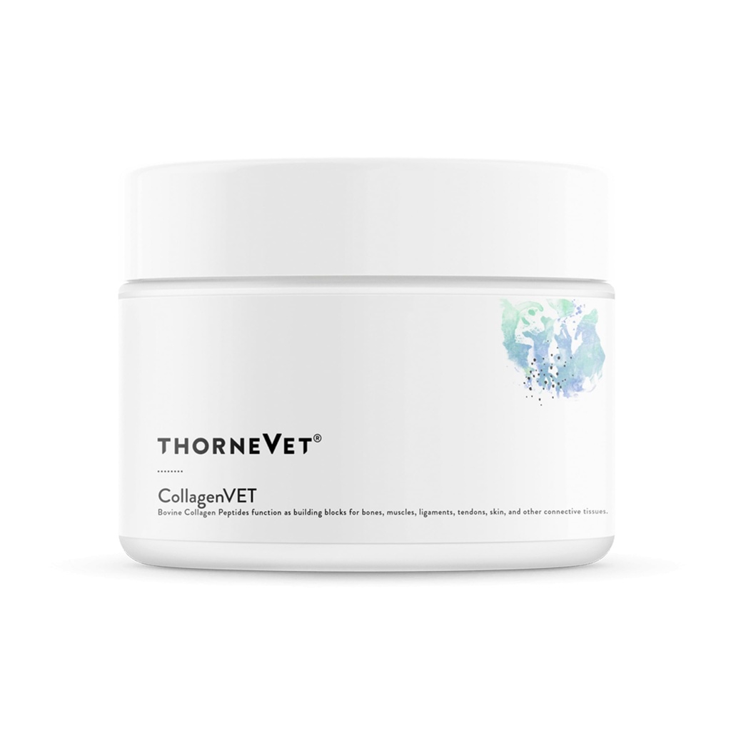 ThorneVet Collagen Supplement for Dogs & Cats – 건강한 관절, 근육, 뼈 및 피부 지원 분말 - 75 스코프