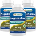 제일 자연적인 Pregnenolone 30 mg 120의 정제 (120의 조사 3)의 포장)