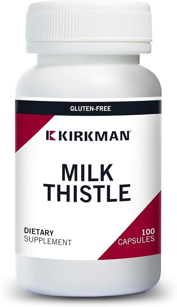 Kirkman 우유 이틀 100 mg - Hypoallergenic | 100 채식 캡슐