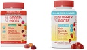SmartyPants Kids Multivitamin Gummies 번들 : 유기 프로 바이오 틱스, 오메가 3, 비타민 D3, C, B12, B6, A, K & 아연 면역 지원, 설탕 무료 딸기 바나나나, 164 조사