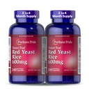 Puritan의 Pride Doctors Trust® Red Yeast Rice 600mg, Dietary Supplement, 240 Rapid Release 캡슐, 2 팩