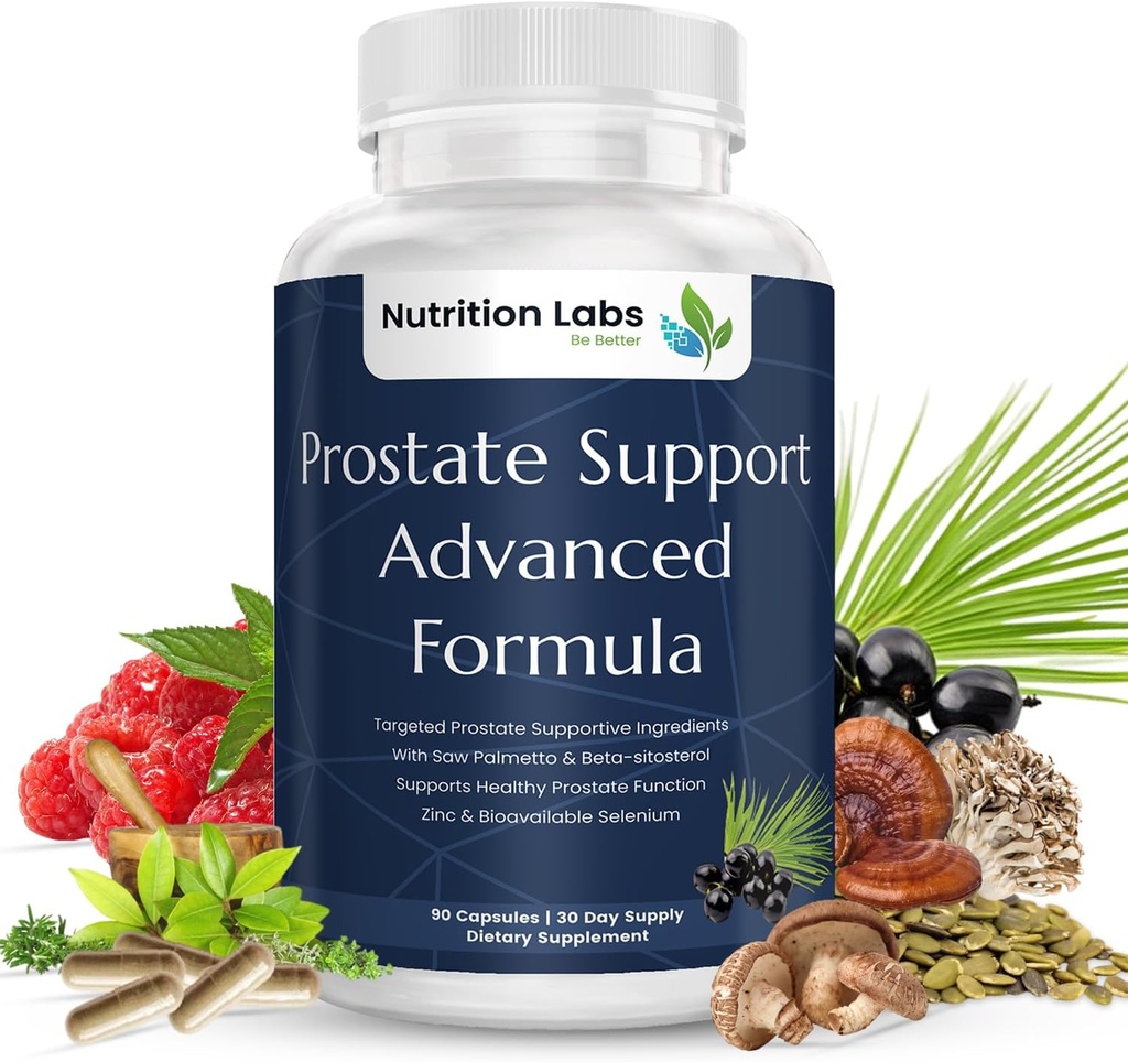 Beta Sitosterol, Selenium, Pygeum을 가진 남자를 위한 전립선 건강 지원 초본 보충교재는 전립선 지원과 빈번한 소변을 보았습니다 - 90 CT