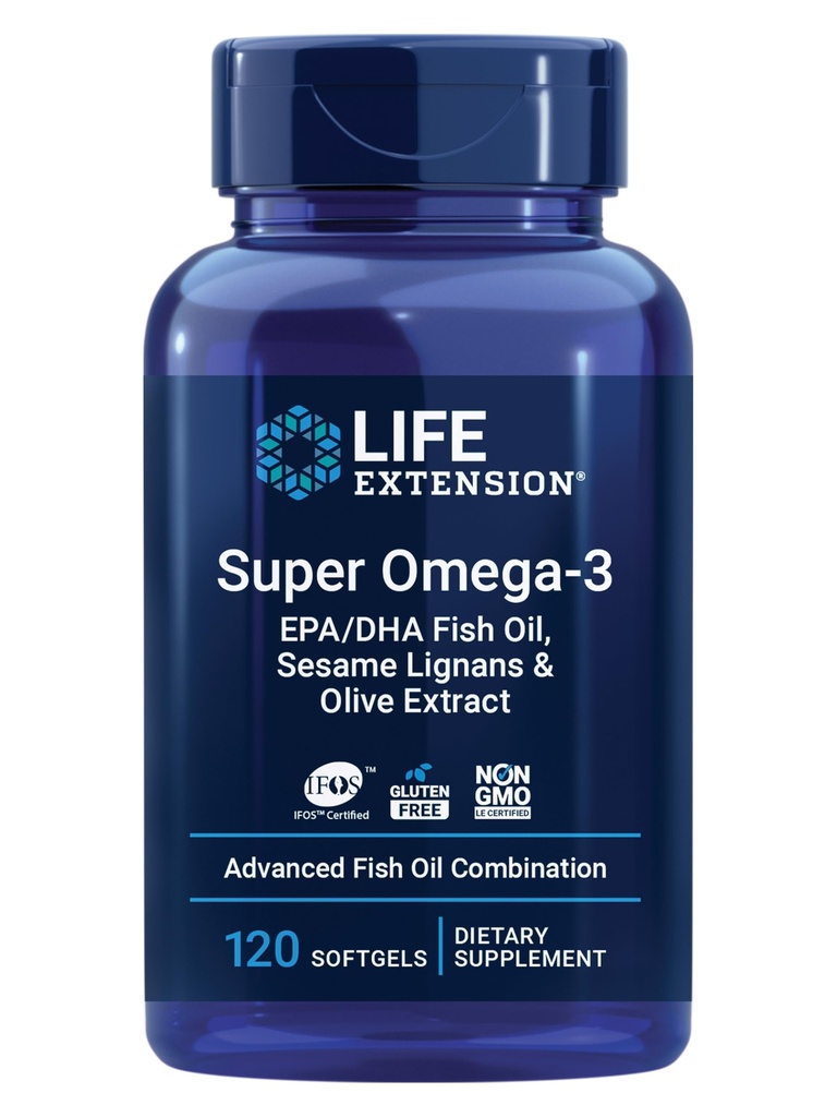 수명 연장 Sesame Lignans & 올리 추출물, 120 조사를 가진 최고 Omega-3 EPA/DHA
