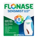 Flonase Sensimist Allergy Relief Nasal Spray for Non-Drowsy, 24Hour Multi-Symptom 알레르기 완화 – 60 스프레이