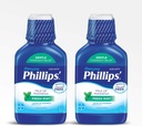Magnesia Laxative, 신선한 Mint, 26 Fl Oz (포장 2)의 필립스의 우유