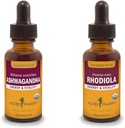 허브 Pharm Ashwagandha & Rhodiola는 에너지, 활력, 내구력 및 체력, 1 Oz 각각 추출합니다.