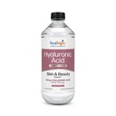 Hyalogic 액체 Hyaluronic 산 보충교재 - 100mg HA와 100mg MSM를 가진 소화 가능한 피부 지원 - 얼굴, 눈 및 입술을 위한 자연적인 Hydration - 높은 분자량 공식 - 12 oz