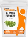 BulkSupplements.com Alfalfa 추출물 분말 - Alfalfa 보충교재, 녹색 Superfood 분말 - Vegan & 글루텐 무료, 녹색 보조제 - 서빙 당 500mg, 1kg (2.2 파운드) (팩 1)