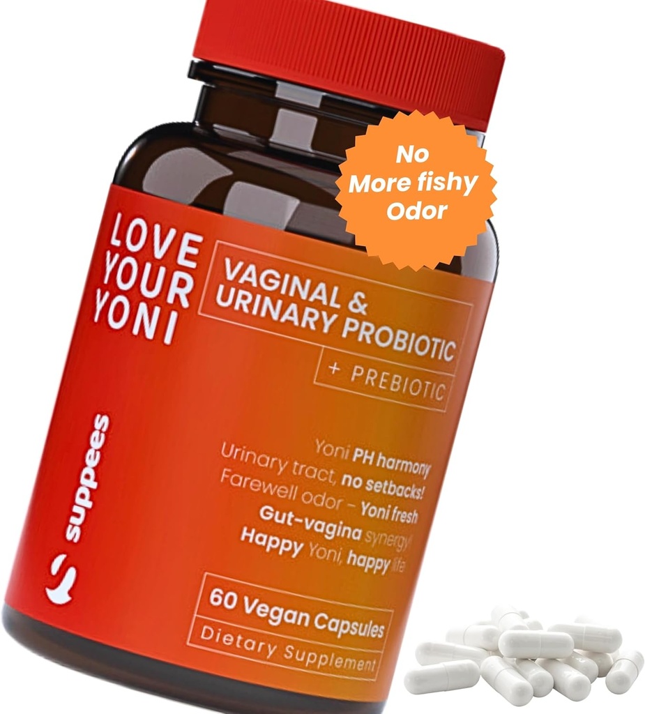여성을 위한 질 Probiotics & Prebiotics - 질 건강 & PH 균형 지원 - Bacterial Vaginosis를 위한 여자의 Probiotics - 여성 & 질 배려 - 60의 캡슐