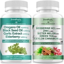 GREENPEOPLE Oregano 기름 & Berberine 캡슐