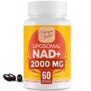 2000 MG NAD 보충교재, 높은 흡수를 가진 Liposomal NAD+, Nicotinamide Riboside 보다는 능률, 순수한 & 플러스 밀어주는 보충교재, 시효 방어, 대사 & 세포질, 60 softgels