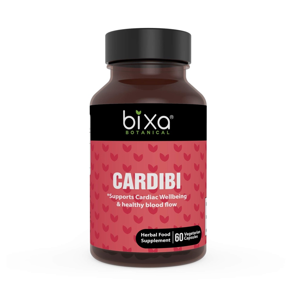 Ayurvedic 자연적인 초본 보충교재 CARDIBI 캡슐 순수한 정통 프리미엄 질 60의 Veg 캡슐 (450mg) (아르다와 더불어, Guggul, Punarnava, Trikatu 분말 및 마늘 추출물)
