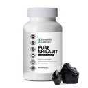 100% 순수한 Shilajit, 남자 & 여자를 위한 유기 Himalayan Shilajit, 에너지 & 면역 체계 1000mg 90 조사를 위한 Fulvic 산 Shilajit 보충교재에 있는 85+ 추적 무기물 부유한