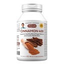 ANDREW LESSMAN Cinnamon 400mg - 30 캡슐 - 높은 효능, 표준화 된 추출물. 첨가물 없음. 작은 쉽게 삼키기 캡슐