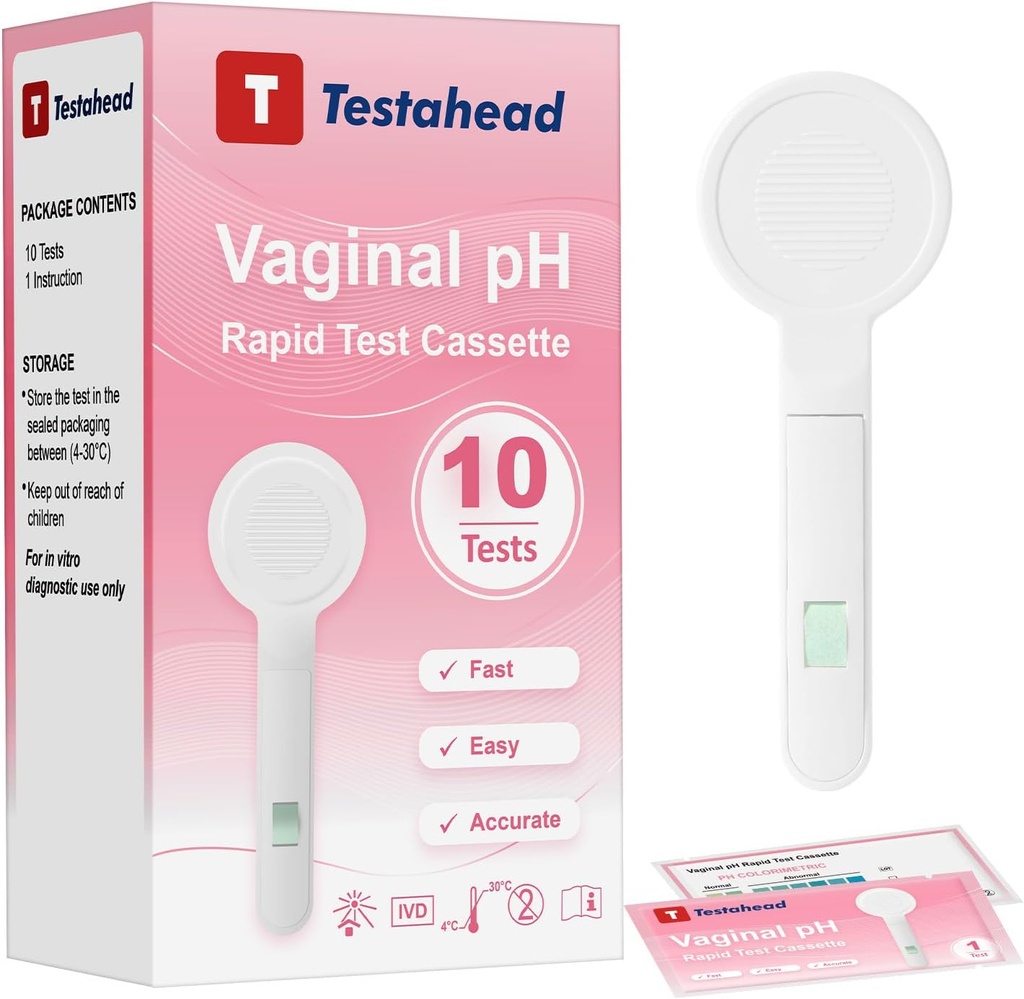 전문화된 여성 질 PH 균형 시험은 10 조각, 효모 감염 탐지 장비, 여성, 안전한 위생을 위해 디자인된 BV 시험 찌릅니다
