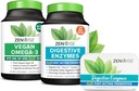 Zenwise 건강 소화 효소 Vegan 오메가 및 무료 여행 주석