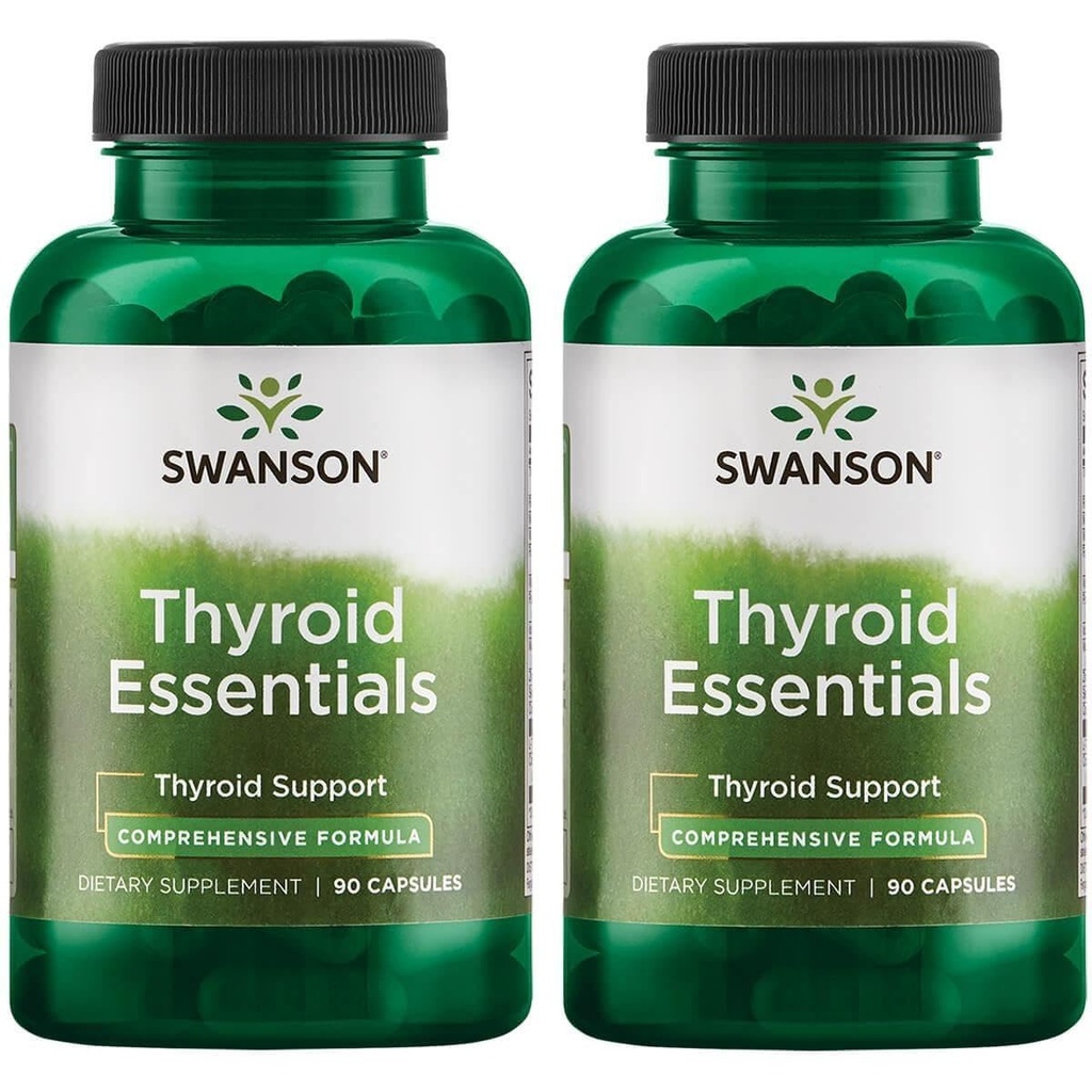 Swanson Thyroid Essentials 90 캡슐 (2 팩)