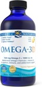 북유럽 자연 Omega-3D 액체, 8-Ounce, 0.88 병