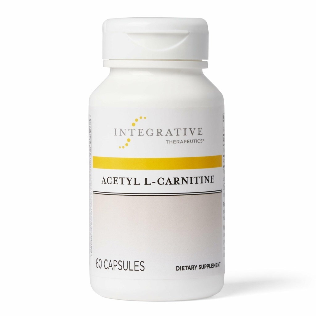 Integrative Therapeutics Acetyl L-Carnitine - 건강한 세포 에너지 생산* - 지원 Nerve 세포 기능* - Vegan, 글루텐 자유로운 & 낙농 자유로운 - 60의 캡슐 (30의 서빙)