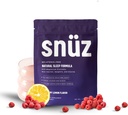 스üz 자연 수면 지원은 마그네슘 글리세라이드, Myo-Inositol, Apigenin 및 글리신, Melatonin 무료, 성인 수면 보조, 비 GMO, 글루텐 무료, Vegan, 라즈베리 레몬 맛, 30 Svgs