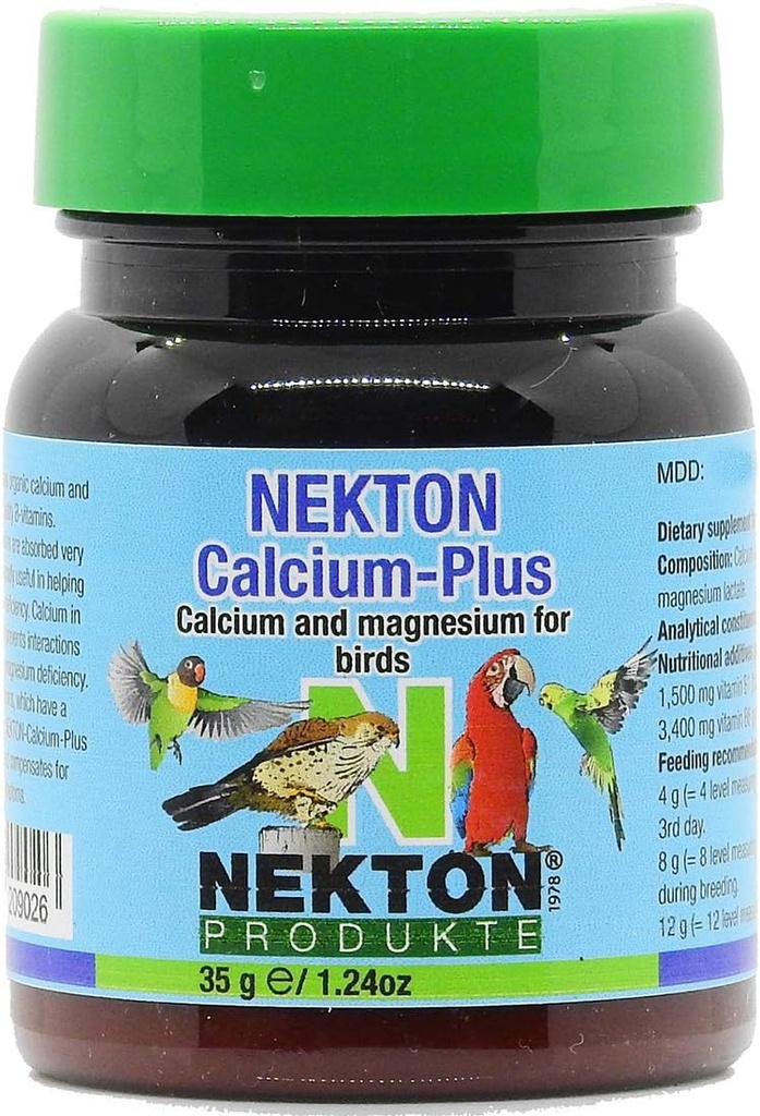 Nekton 칼슘 플러스 - 마그네슘과 칼슘 & 비타민 35g/1.23 oz
