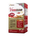 LABO 영양 VesseCLEAR EX: Nattokinase NSK-SD+Elastin F for Clean & Flexible Blood Vessel. 일본 대부분의 연구 입증, 기능성 복용량, 산성 민감성 / 지연 릴리스 캡슐