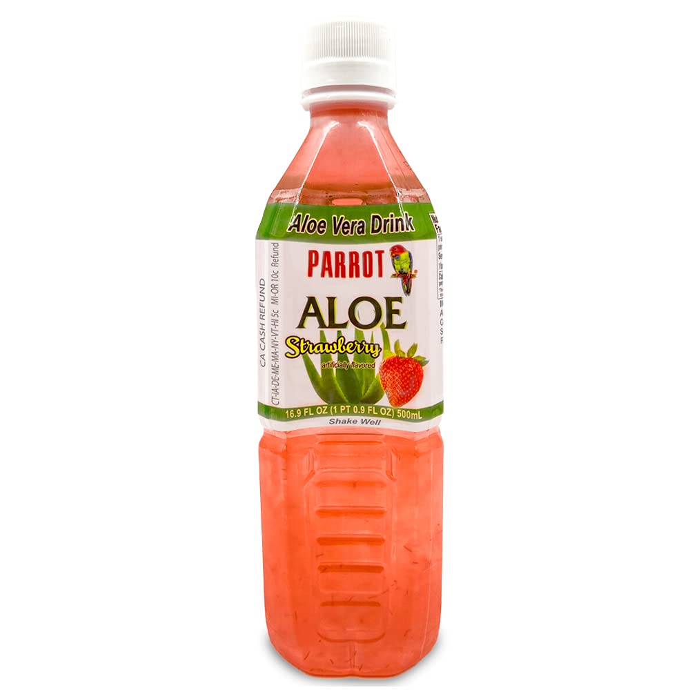 Parrot 상표 알로에 Strawberry 16.9 fl.oz. (10의 포장)