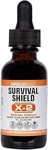 Infowars/Infowar의 생활 - 생존 방패 X-2 Nascent Iodine (1개 oz)/미국/사임 데이 배에서 만드는